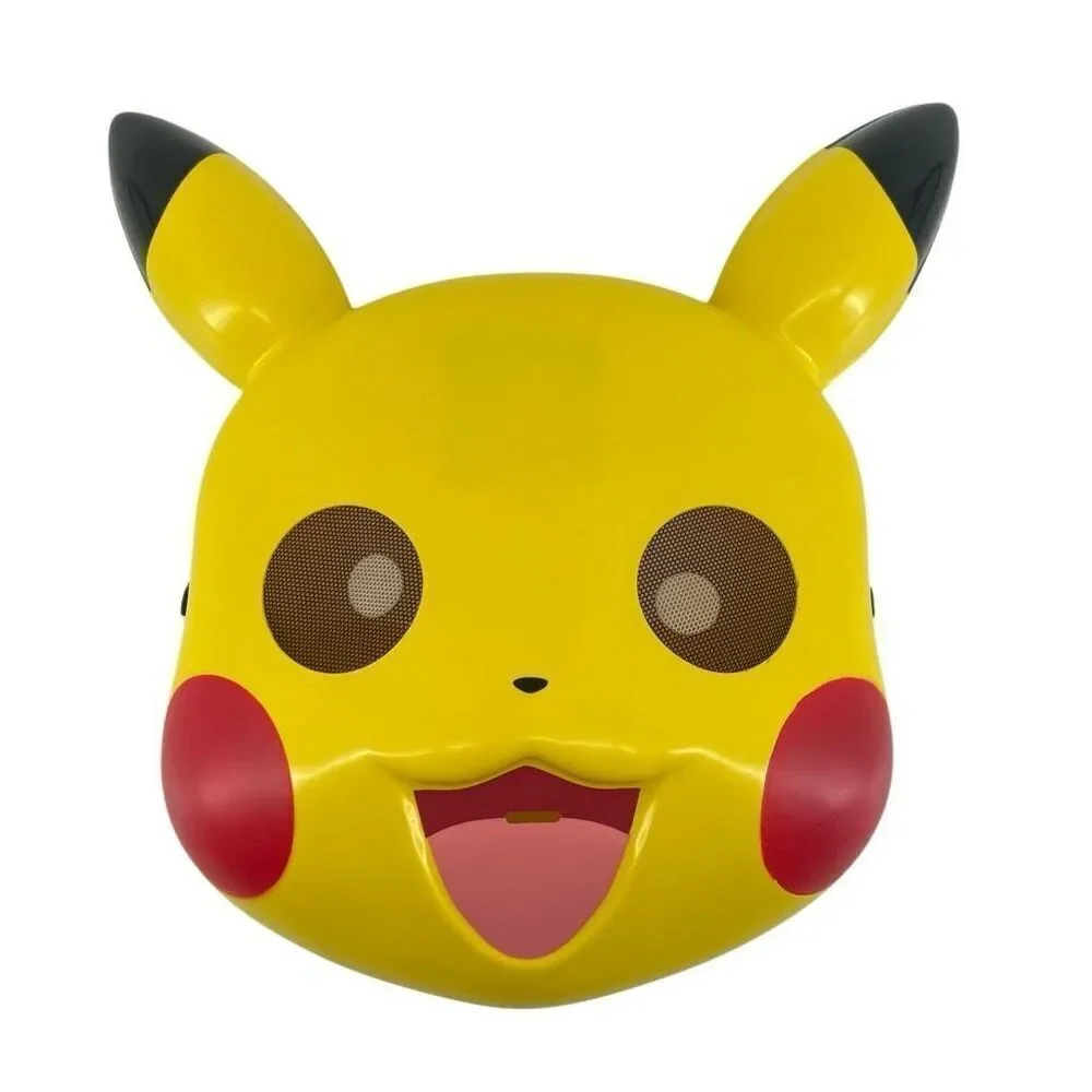Pokémon Kids Pikachu Classic Halloween Costume Jumpsuit with Mask Medium 7/8